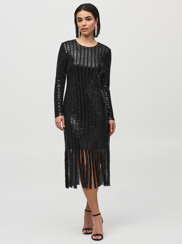 244906 Dress - Black (Joseph Ribkoff)